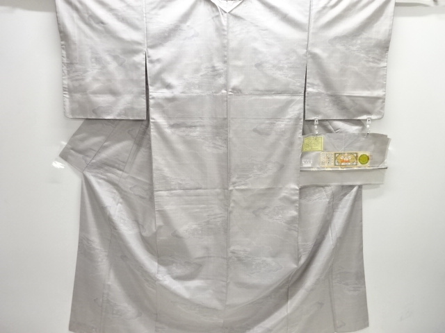 JAPANESE KIMONO / DORO OSHIMA TSUMUGI / KINKAKUJI